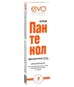 Крем EVO «Пантенол» для сухой и поврежденной кожи 46 мл