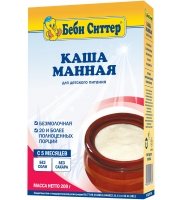 Каша Беби Ситтер Манная, с 5 мес. 200г