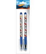 Набор шариковых ручек Hot Wheels синий 2 шт.