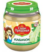 Пюре Сады Придонья Кабачок с 4 мес. 120 г