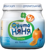 Пюре ФрутоНяня из тыквы с 5 мес. 80 г
