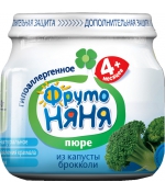 Пюре ФрутоНяня из брокколи с 4 мес. 80 г
