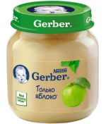 Пюре Gerber Яблоко с 4 мес. 130 г