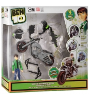 Игрушка Набор BEN10 Байк с фигуркой 10см