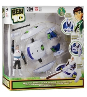Игрушка Набор BEN10 Транспортное средство с фигуркой 10см