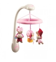Chicco Мобиль-подвеска TENDER RABBITS с функцией ночника