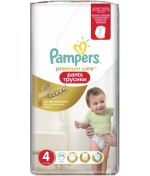 Трусики-подгузники Pampers Premium Care 4 (9-14 кг) 44…