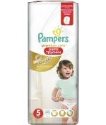 Трусики-подгузники Pampers Premium Care 5 (12-18 кг) 40…
