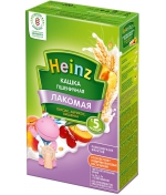Каша молочная Heinz «Лакомая» пшеничная персик, абрикос…