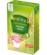 Каша безмолочная Heinz низкоаллергенная рисовая с 4 мес…