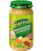 Пюре Heinz Макарошечки по-флотски с 10 мес. 190 г