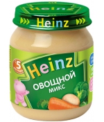 Пюре Heinz Овощной микс с 5 мес. 120 г