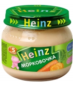 Пюре Heinz Морковочка с 5 мес. 80 г