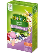 Каша молочная Heinz «Лакомая» овсяная яблочко, черника,…