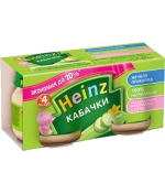 Пюре Heinz Кабачки с 4 мес. 2х80 г