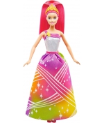 Кукла Barbie «Радужная принцесса» с волшебными волосами…