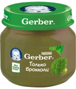 Пюре Gerber Брокколи с 4 мес. 80 г