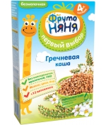 Каша безмолочная ФрутоНяня гречневая с 4 мес. 200 г