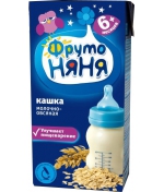 Каша готовая молочная ФрутоНяня Овсяная с 6 мес. 200 мл