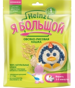 Каша безмолочная Heinz «Я Большой» овсяно-рисовая с 12…