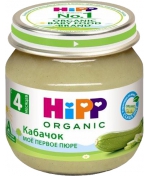 Пюре Hipp "Моё первое пюре" Кабачок с 4 мес. 80 г