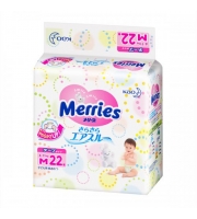 Подгузники Merries Medium 6-11кг, 22 шт.
