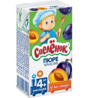 Пюре Спеленок из чернослива,125 мл.