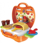 Игровой набор 1TOY «Мастер-Шеф Пицца» в чемоданчике с а…