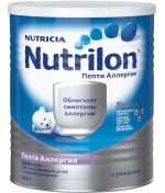Молочная смесь Nutrilon Пепти Аллергия с рождения 400 г