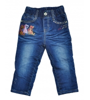 Брюки для девочки на флисе LH 1399