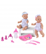 Кукла LokoToys «Le Petit Bebe» с аксессуарами для кормл…