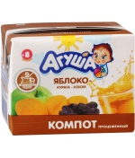 Компот Агуша Яблоко, курага и изюм с 8 мес. 200 мл