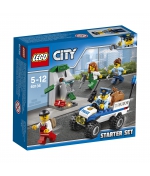 Конструктор LEGO City 60136 Набор для начинающих Полици…