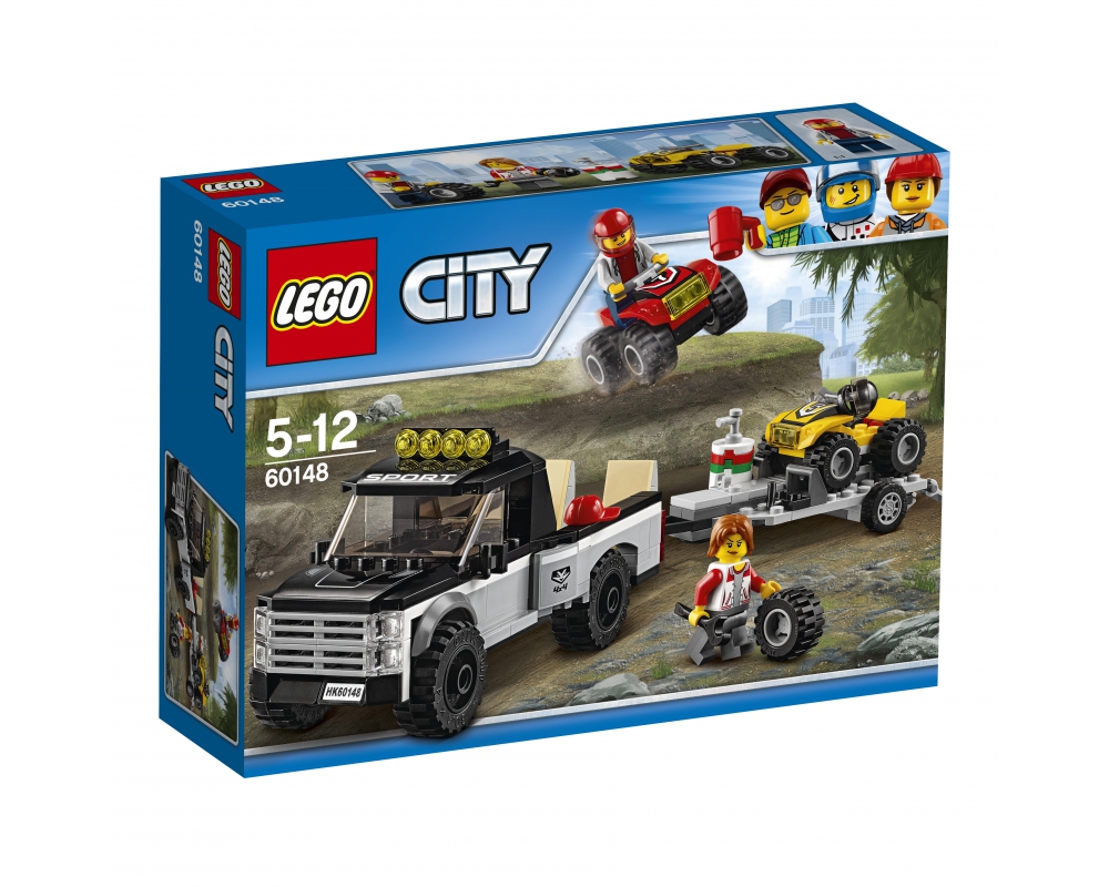 Конструктор LEGO City 60148 «Гоночная команда»