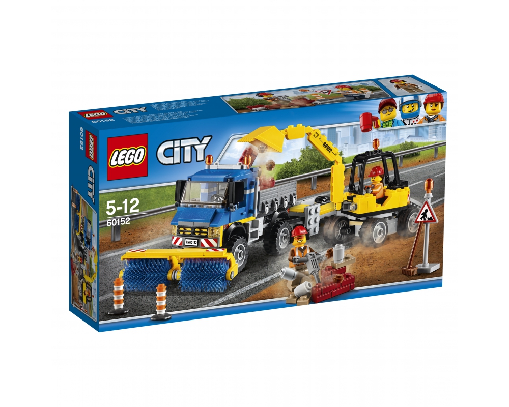 Конструктор LEGO City 60152 «Уборочная техника»