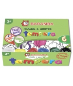 Гуашь Baramba Tempera 6 цветов