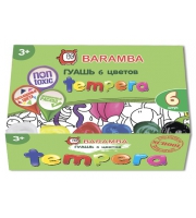 Гуашь Baramba Tempera 6 цветов