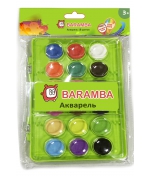 Акварель сухая Baramba 18 цветов