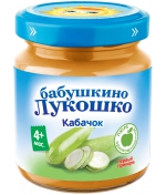 Пюре Бабушкино Лукошко Кабачок с 4 мес. 100 г