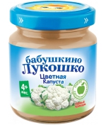 Пюре Бабушкино Лукошко Цветная капуста с 4 мес. 100 г