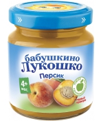 Пюре Бабушкино Лукошко Персик с 4 мес. 100 г