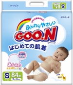 Подгузники Goo.N S (4-8 кг) 84 шт.