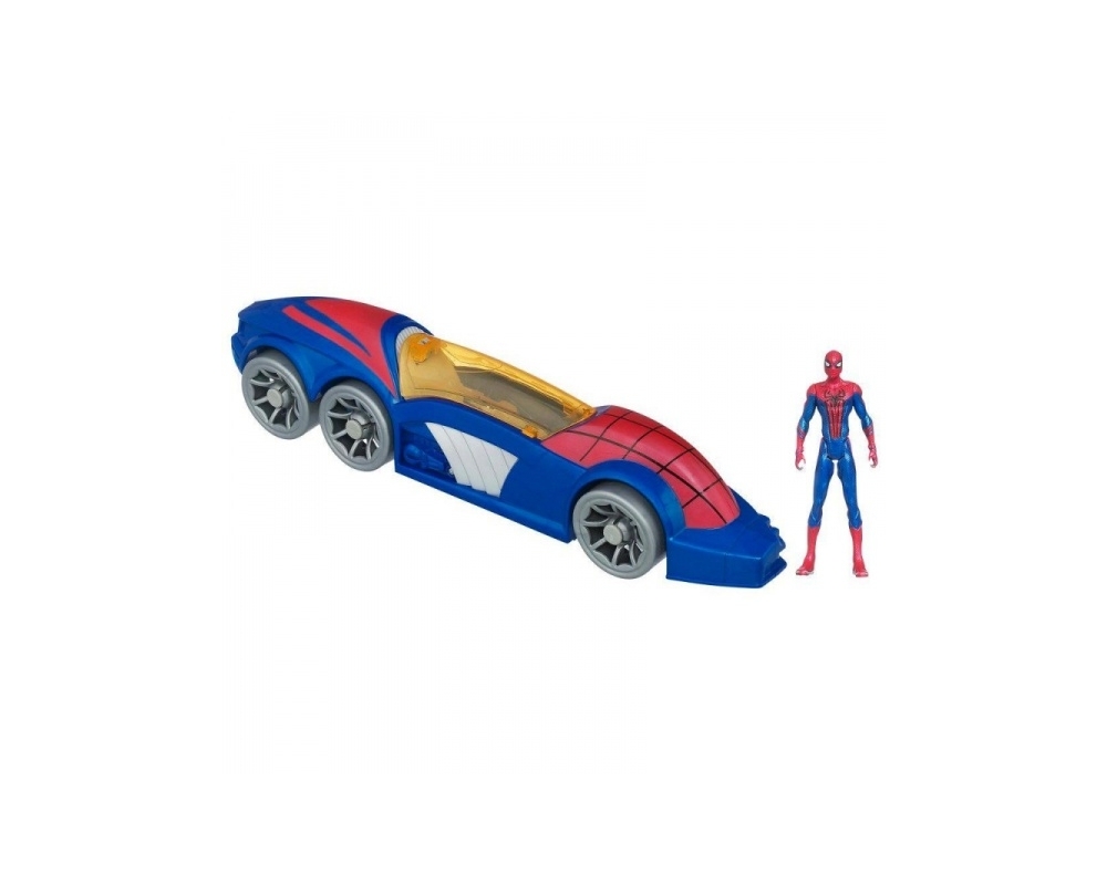 Игровой набор Hasbro Cупер автомобиль Человека-паука со светом и звуком