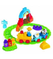 Музыкальная железная дорога Mega Bloks &quot;Ферма&quot;