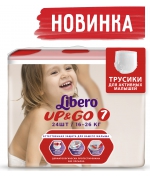 Трусики-подгузники Libero Up&Go 7 (16-26 кг) 24 шт.
