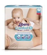 Подгузники Libero Comfort 3 (4-9 кг) 90 шт.