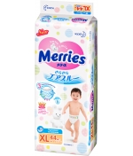 Подгузники Merries XL (12-20 кг) 44 шт.
