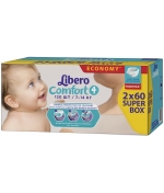 Подгузники Libero Comfort 4 (7-14 кг) 120 шт.