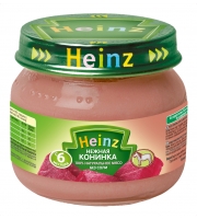 Пюре Heinz нежная конина с 6 мес. 80 гр.