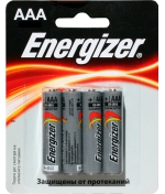 Элемент питания Energizer AAA 4шт.